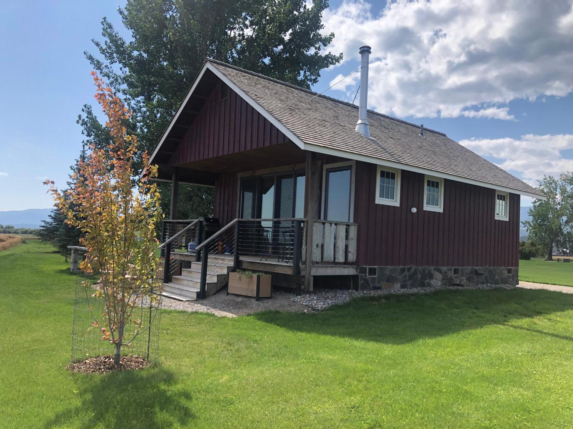 Somers New Cabin With Spectacular Views Of Flathead Lake. מראה חיצוני תמונה