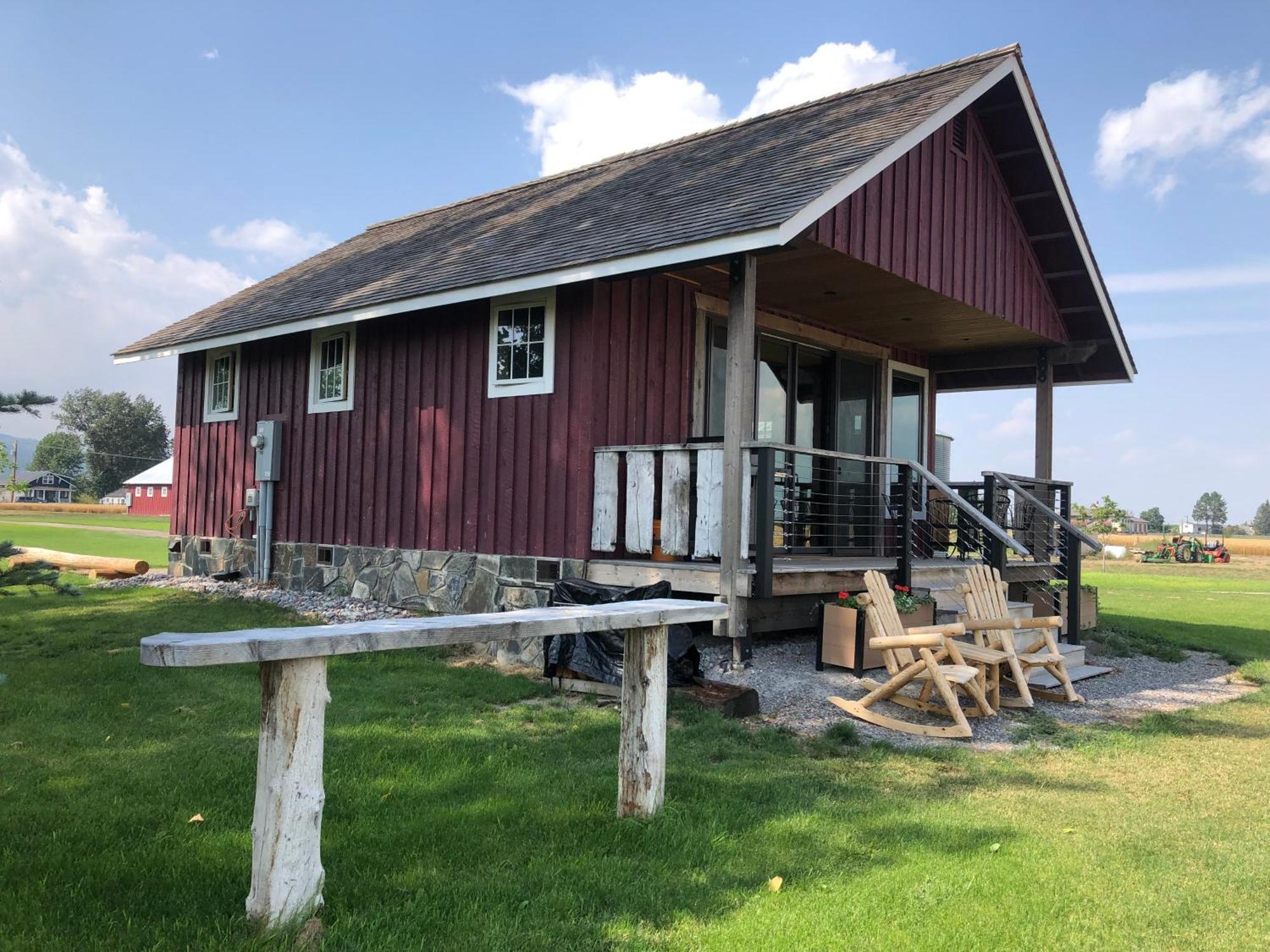Somers New Cabin With Spectacular Views Of Flathead Lake. מראה חיצוני תמונה
